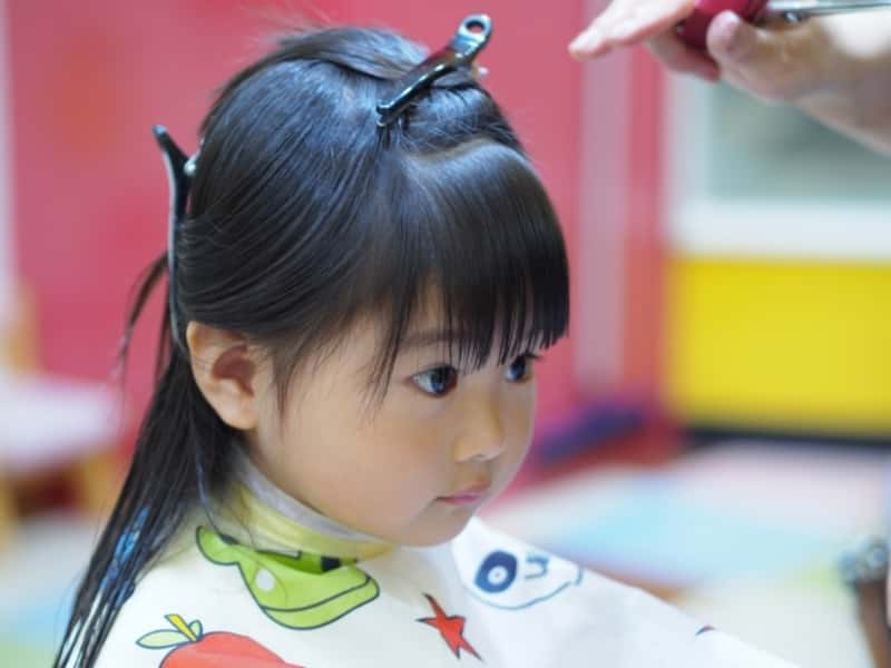 子供のヘアカット