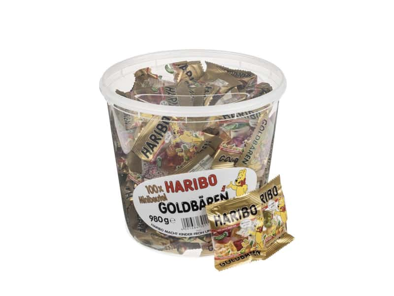 HARIBO ハリボー ミニゴールドベア バケツ